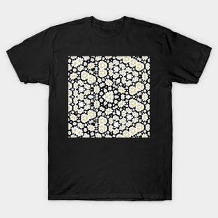 Kaleidoscope of Summer Flower Pattern T-Shirt